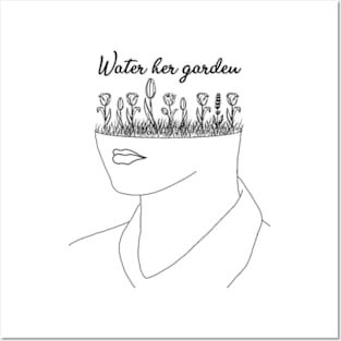 Water her Garden Posters and Art